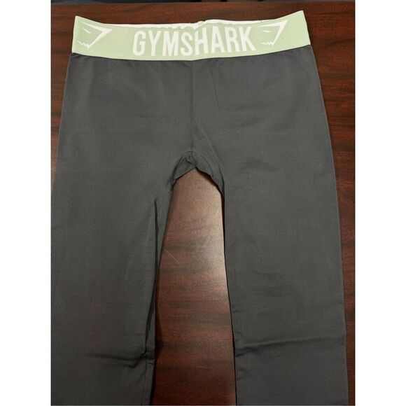 Gymshark Grey and Mint Green Athletic Leggings Size X-Small - Picture 2 of 8